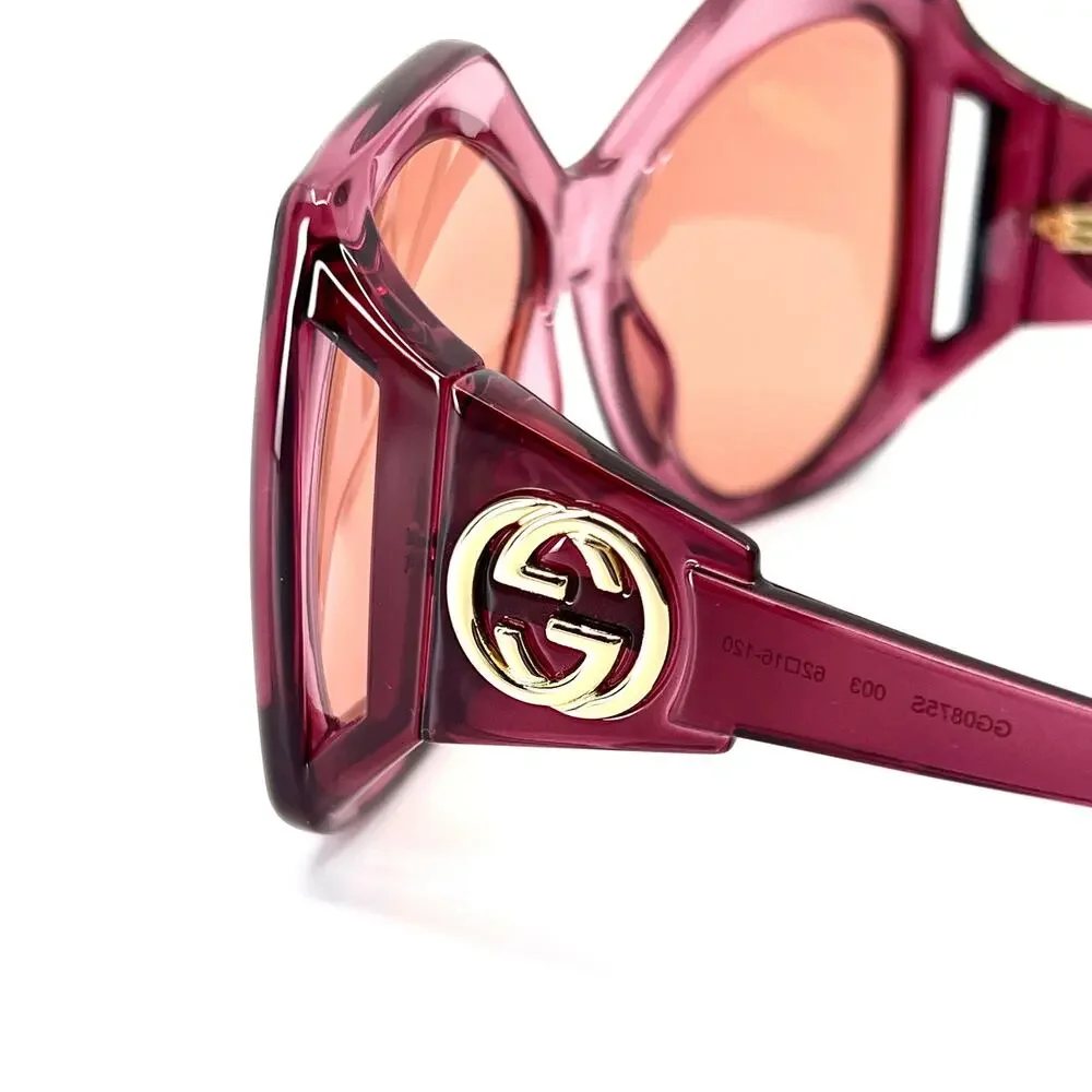 New! GUCCI Sunglasses GG0875S 003 Authentic